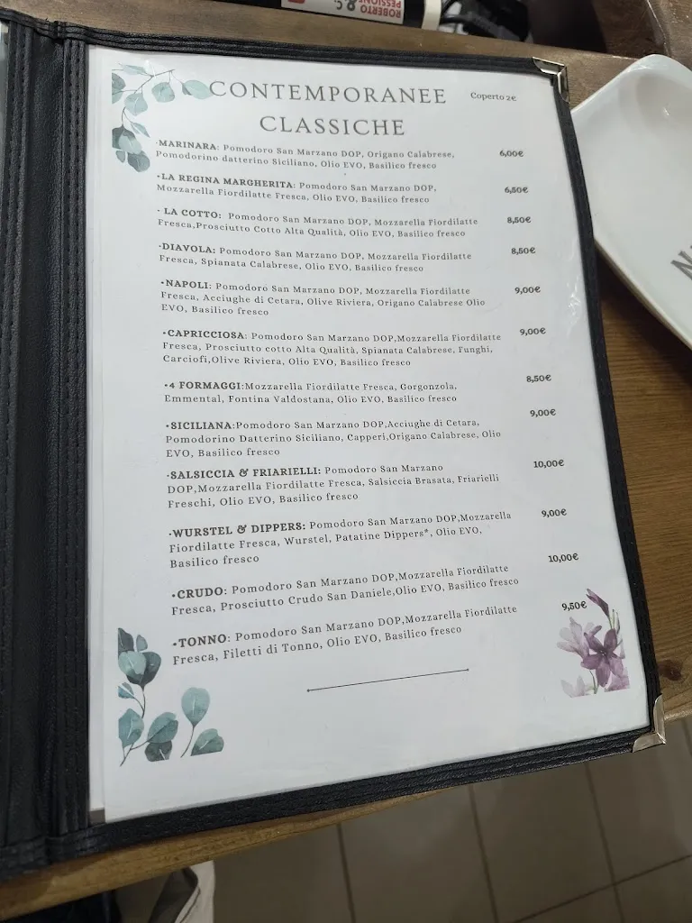 Menu_Pizzarium Pizzeria Napoletana Contemporanea & Catering_Montalto Dora_image_2