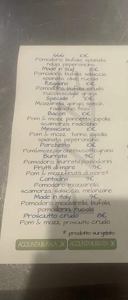 Menu_Panuozzeria Pizzeria Friggitoria Da Pino_Montanaro_immagine_2