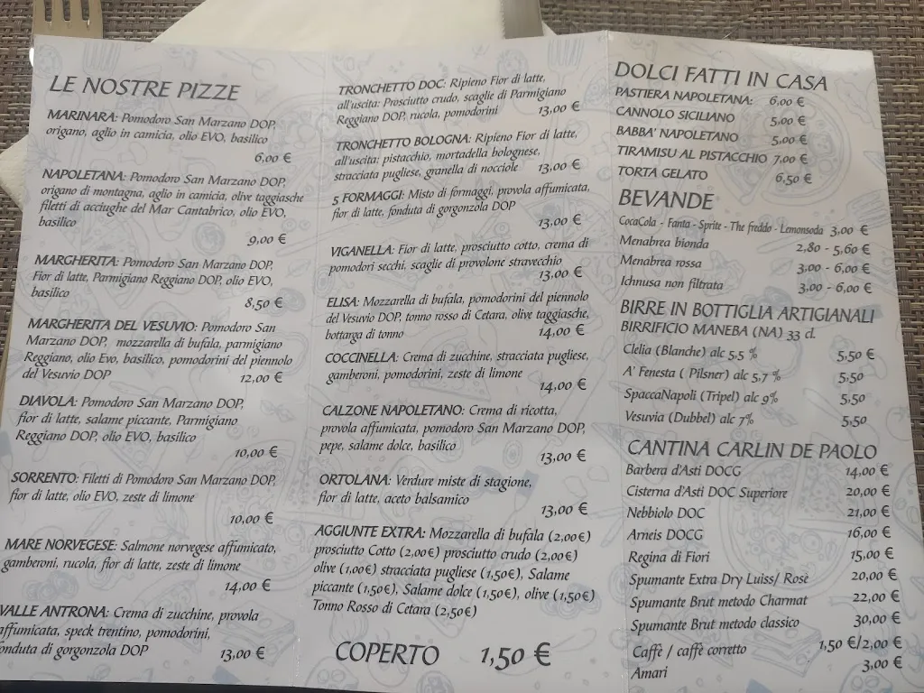 Menu_LE COCCINELLE | Pizzeria Antrona_Montescheno_image_2