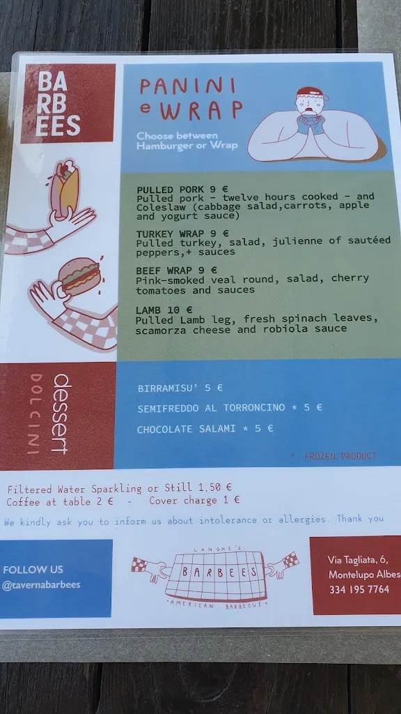 Menu_BarBees_Montelupo Albese_image_2