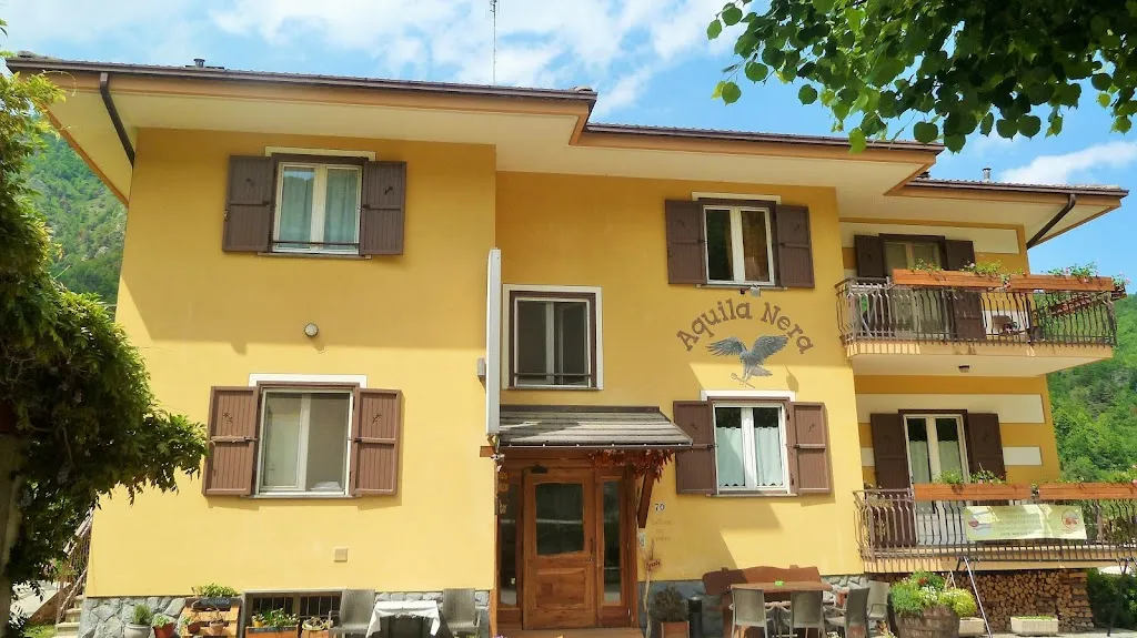 Trattoria Aquila Nera restaurant in Monterosso Grana