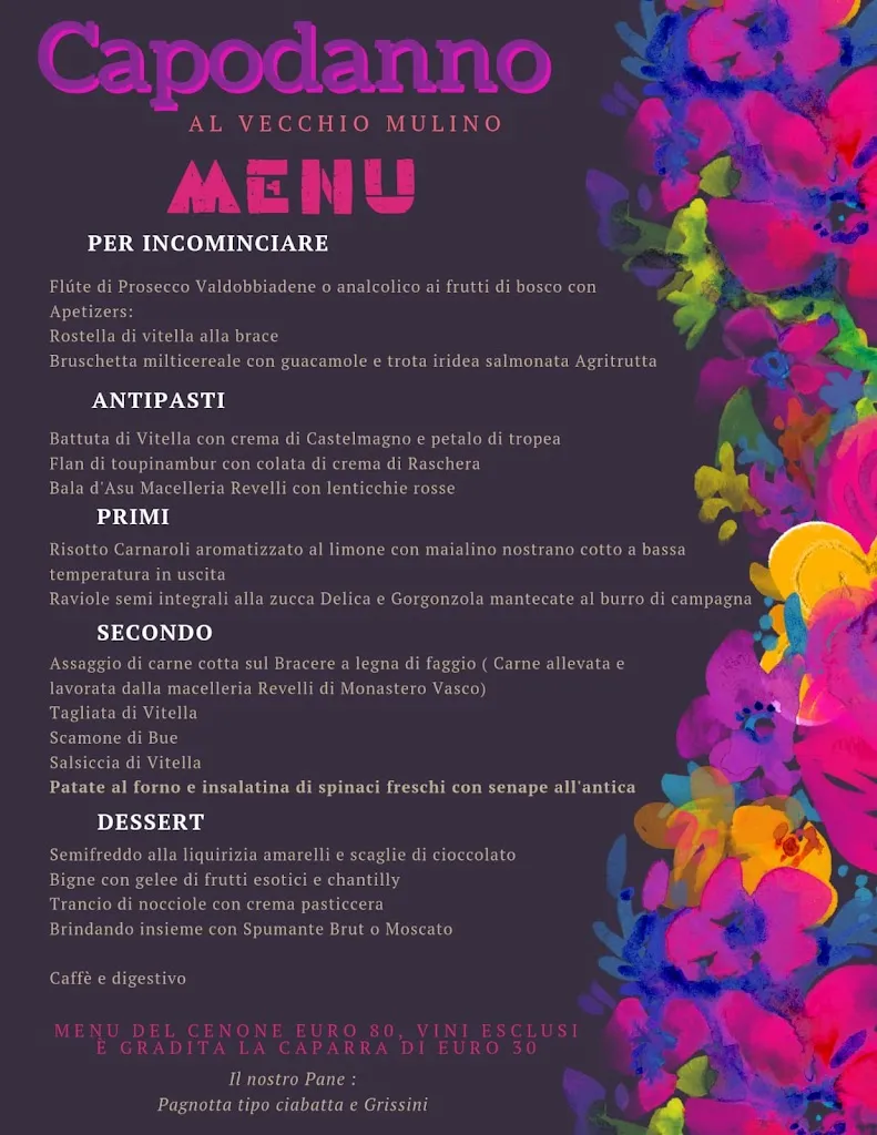 Menu_Vecchio Mulino Ristorante Brasserie_Niella Tanaro_image_1