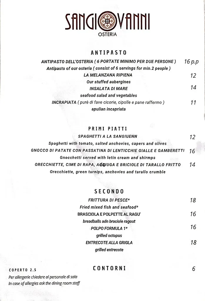Menu_Osteria Sangiovanni - Monopoli_Cozzana_image_4