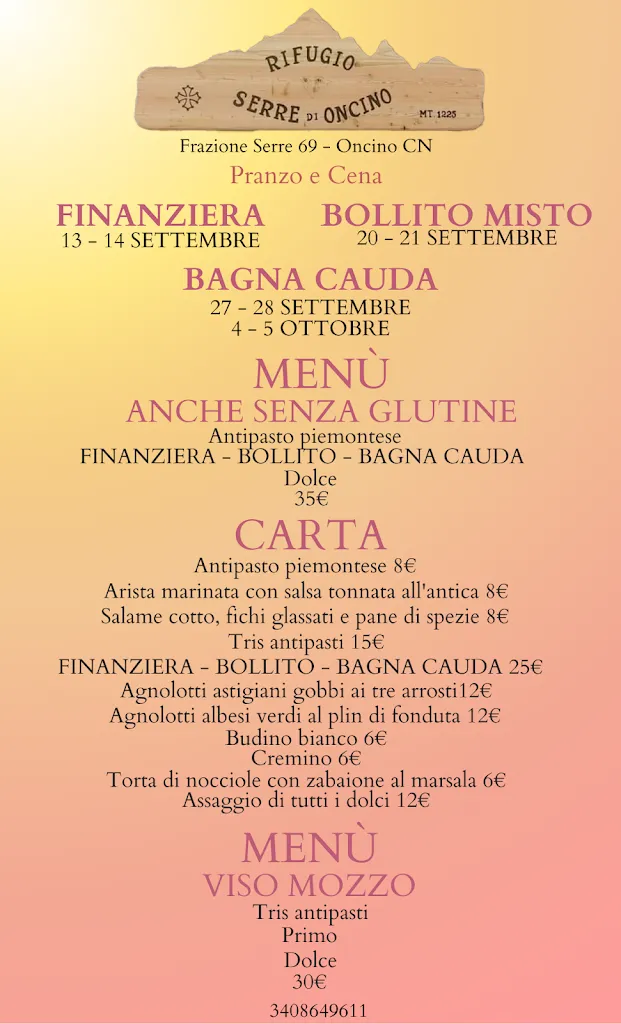 Menu_Rifugio Serre di Oncino_Oncino_image_1