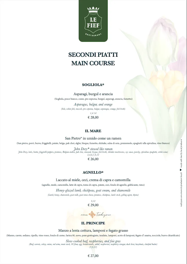 Menu_Ristorante Le Fief_Oleggio Castello_image_2