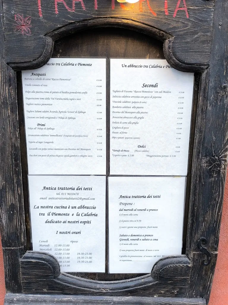 Menu_Antica Trattoria dei Tetti_Orbassano_image_1