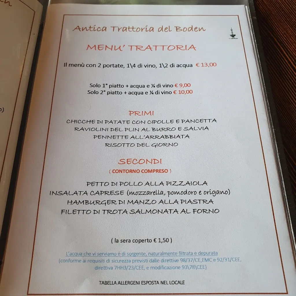 Menu_Antica Trattoria del Boden_Ornavasso_image_1