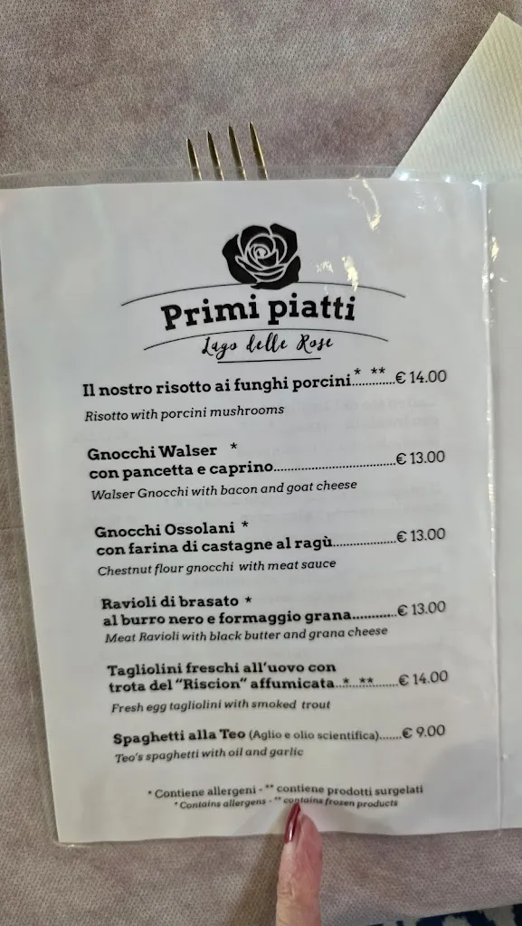 Menu_Lago Delle Rose_Ornavasso_image_1