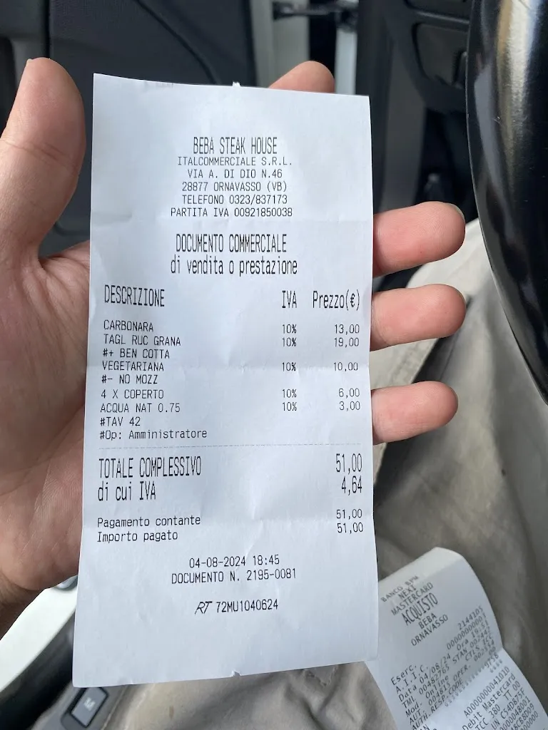 jian hu_Beba Steakhouse_Ornavasso_review