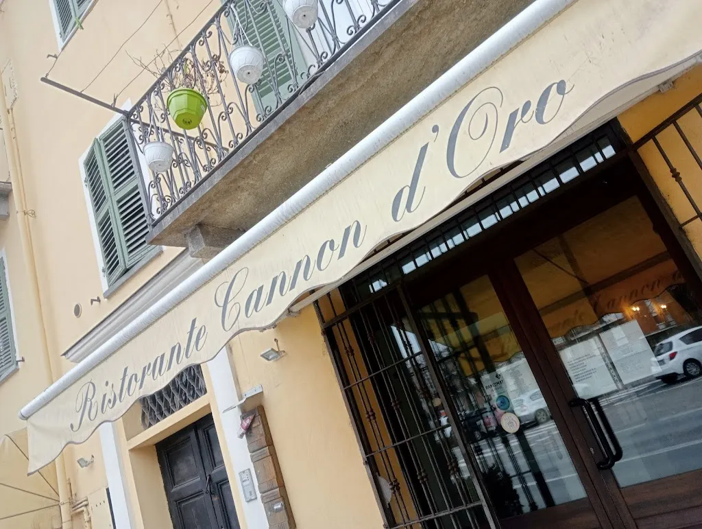 Il Cannon D'Oro restaurant in Nizza Monferrato