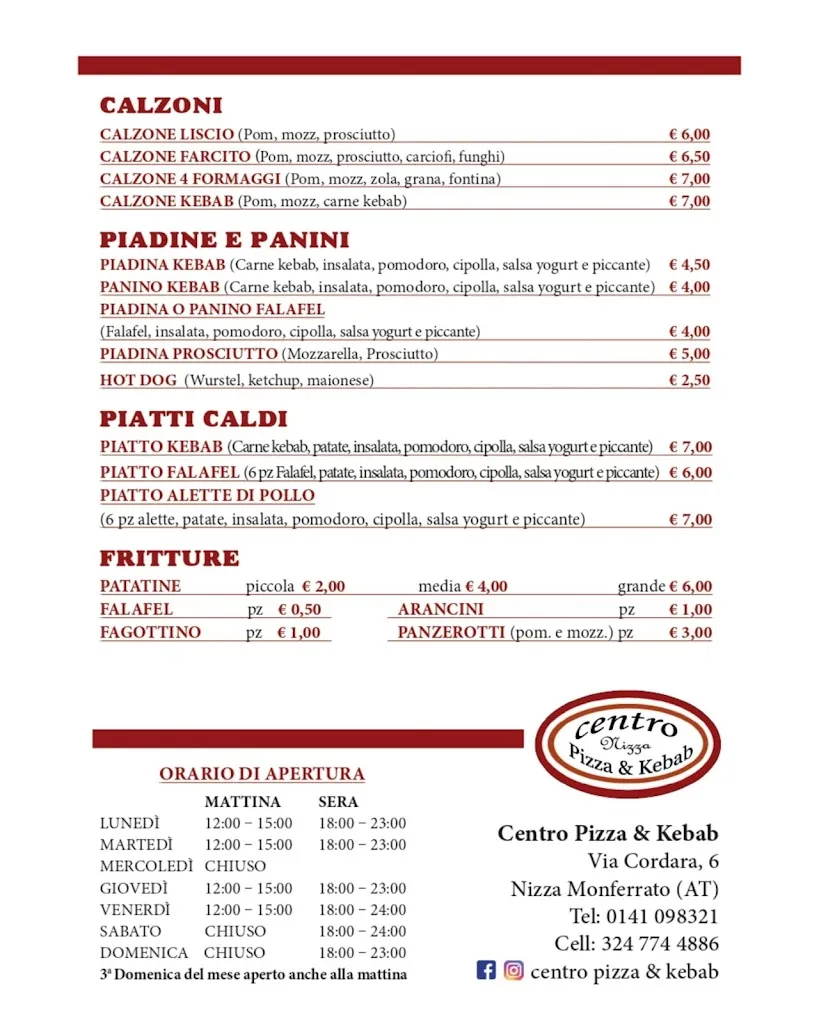 Menu_Centro Nizza | Pizza & Kebab_Nizza Monferrato_image_2