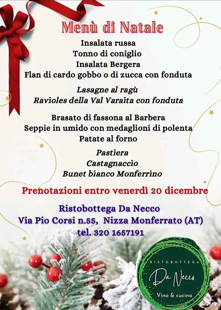 Menu_Ristobottega Da Necco Vino & Cucina_Nizza Monferrato_image_1