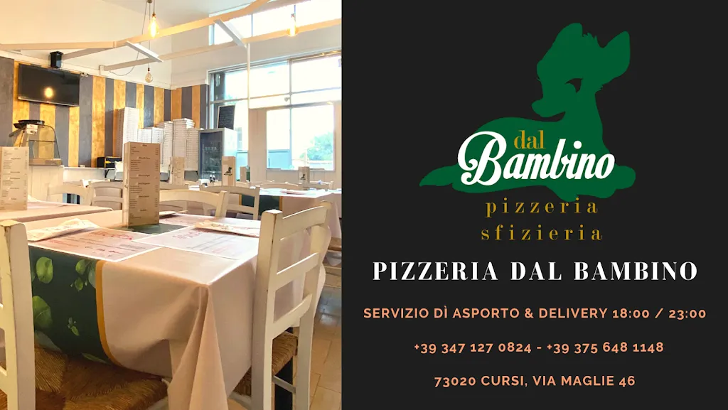 Dal Bambino restaurant in Cursi