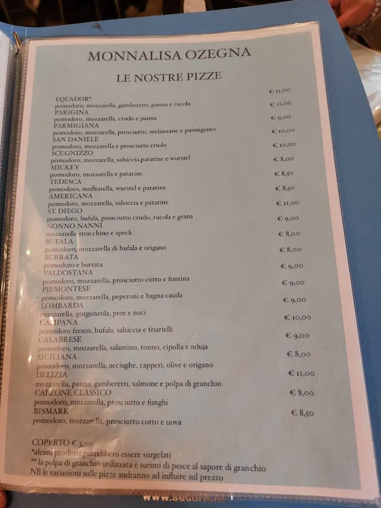 Menu_Ristorante Pizzeria Monnalisa Ozegna_Ozegna_image_2