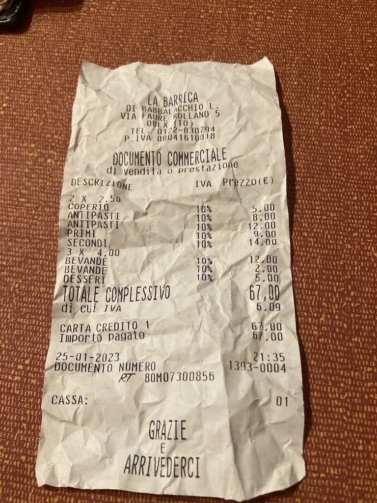 Simone Valiante_La Barrica di Babbalacchio Luca Stefano_Oulx_review