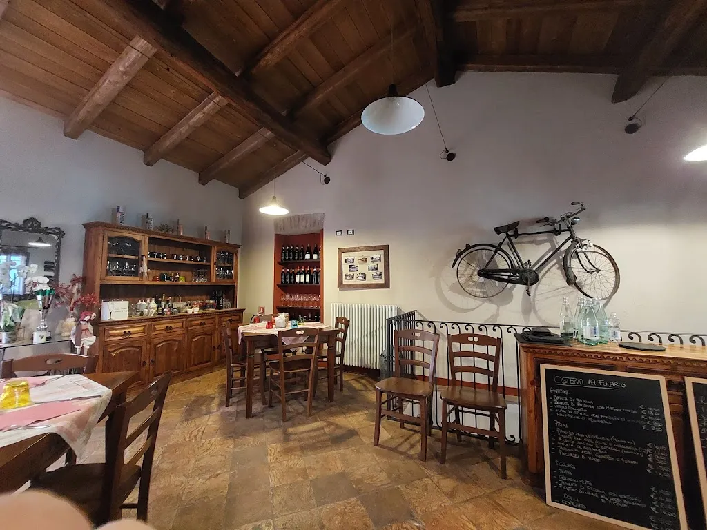 Osteria La Fulario restaurant in Palazzolo Vercellese