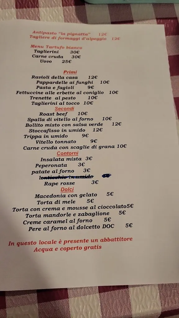 Menu_Trattoria La pignatta_Ovada_image_2