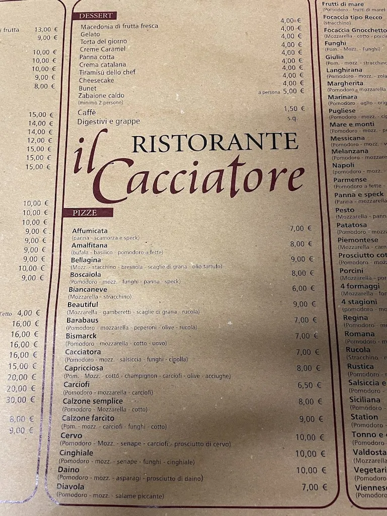 Menu_Ristorante Il Cacciatore_Ovada_image_2