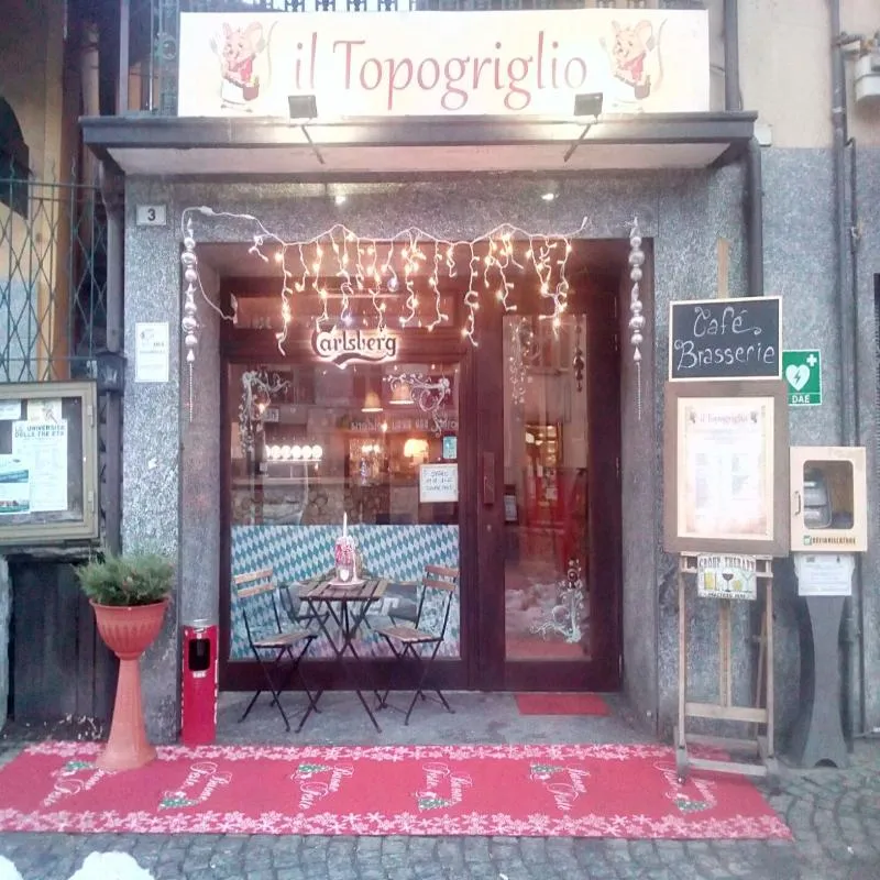 Il Topogriglio restaurant in Perosa Argentina