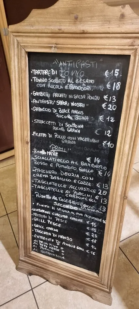 Menu_RISTORANTE PIZZERIA SAPORI NOSTRI - SPECIALITA' CRUDO DI MARE_Erchie_image_4