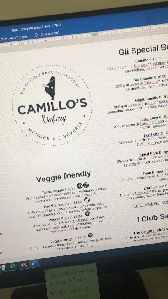 Menu_Camillo's Bakery_Pertengo_image_1