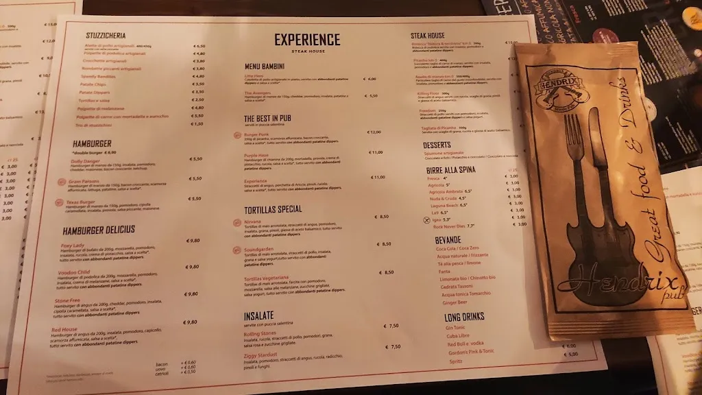 Menu_Experience steak house_Erchie_image_1