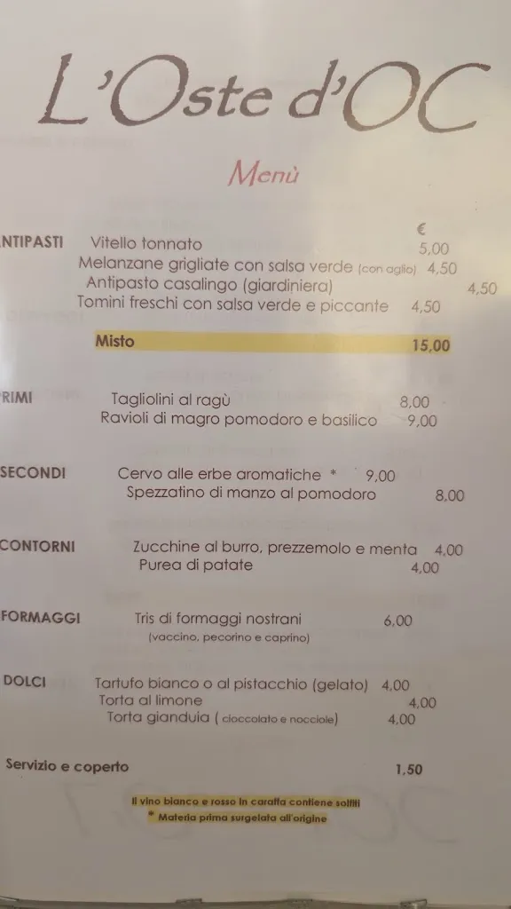 Menu_Loste Doc Di Mozzi Giovanni E C. Snc_Pietraporzio_image_1