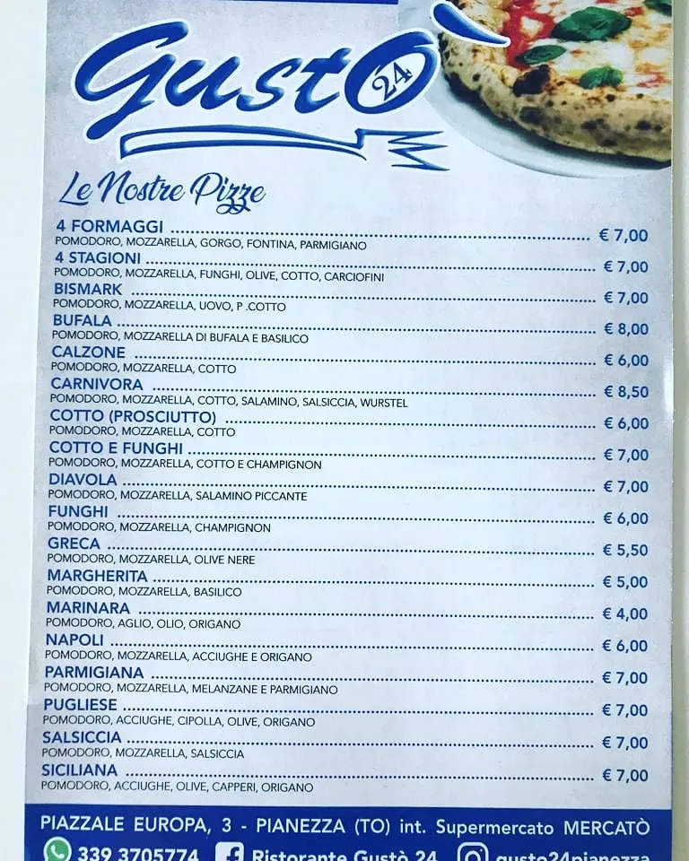 Menu_Ristorante Gustò 24_Pianezza_image_1