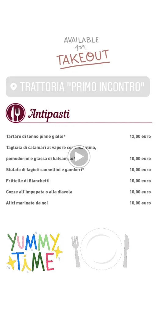 Menu_Trattoria Primo Incontro_Pianezza_image_3