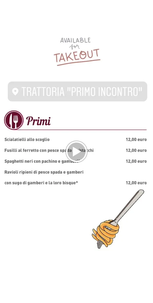 Menu_Trattoria Primo Incontro_Pianezza_image_4