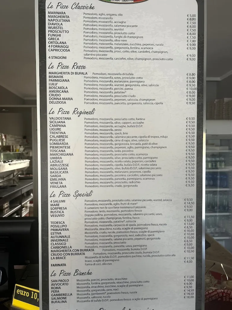 Menu_Trattoria Pizzeria Donna Maria_Piossasco_image_1