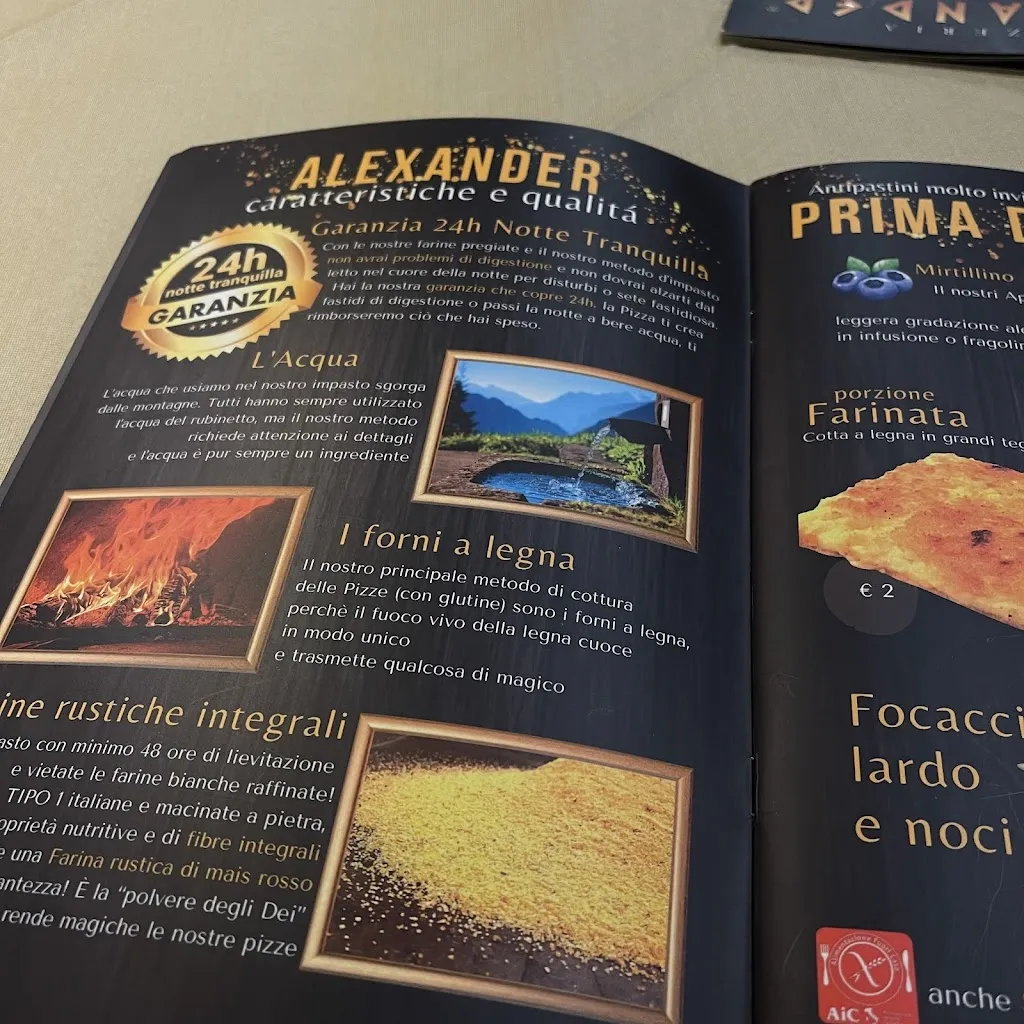 Menu_Pizzeria ALEXANDER PIOSSASCO *****_Piossasco_image_1