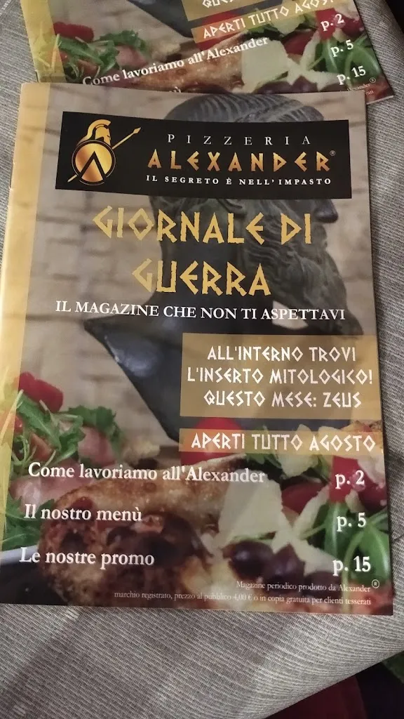 Menu_Pizzeria ALEXANDER PIOSSASCO *****_Piossasco_image_2