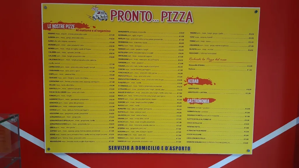 Menu_Pronto...Pizza Di Guerrieri Matteo_Piossasco_image_2