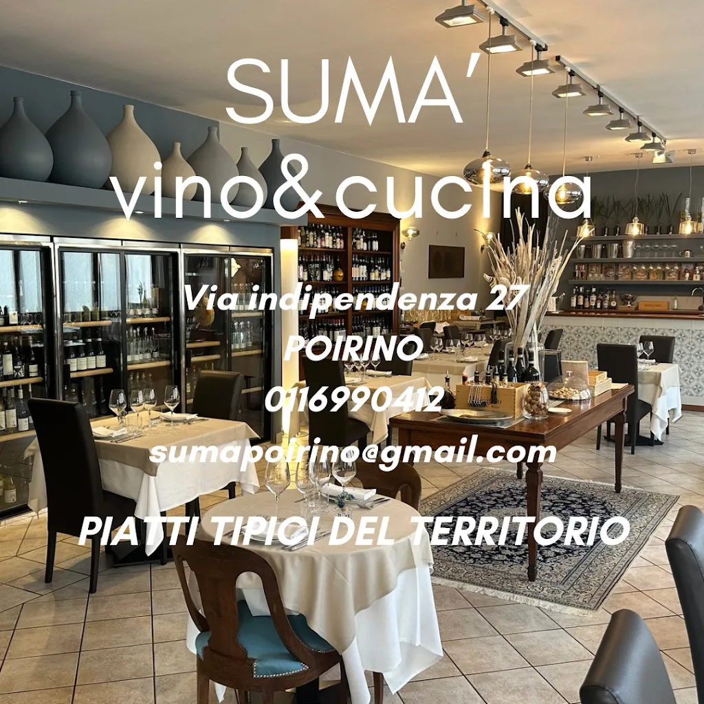 Sumà Vino e Cucina restaurant in Poirino