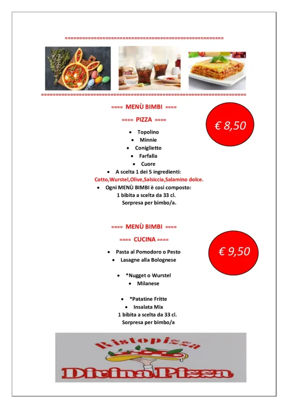 Menu_Pizzeria Ristorante Divina Pizza_Pomaretto_image_2