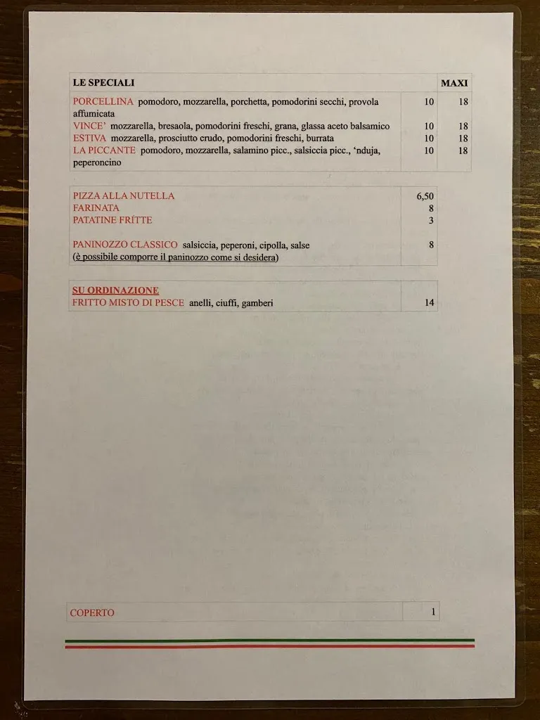 Menu_Pizzeria Da Vincenzo e Lucia_Pont-Canavese_immagine_2