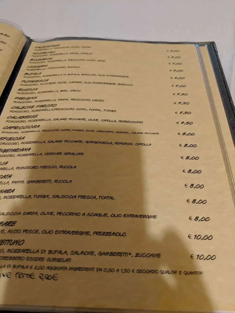 Menü_Pizzeria Ristorante La Grotta di Nettuno di Walter Idili & c._Pont-Canavese_Bild_1