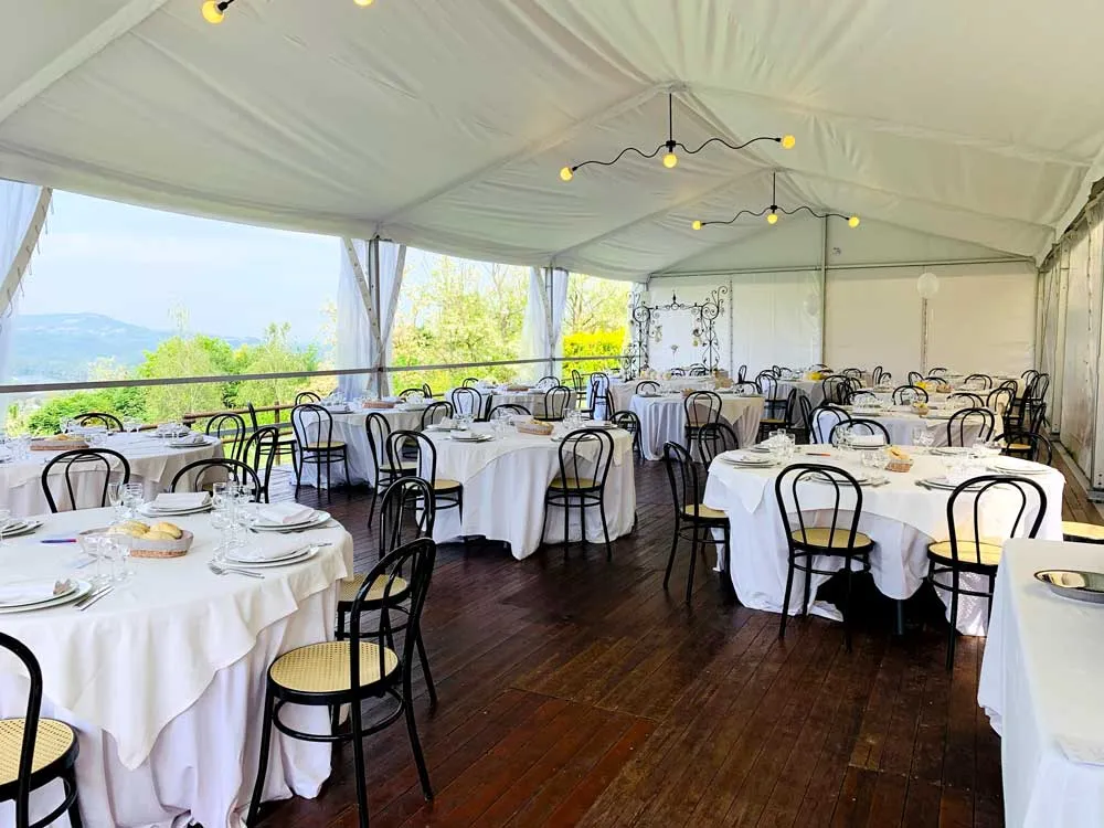 Farmhouse Cascina Smeralda restaurant in Pontestura