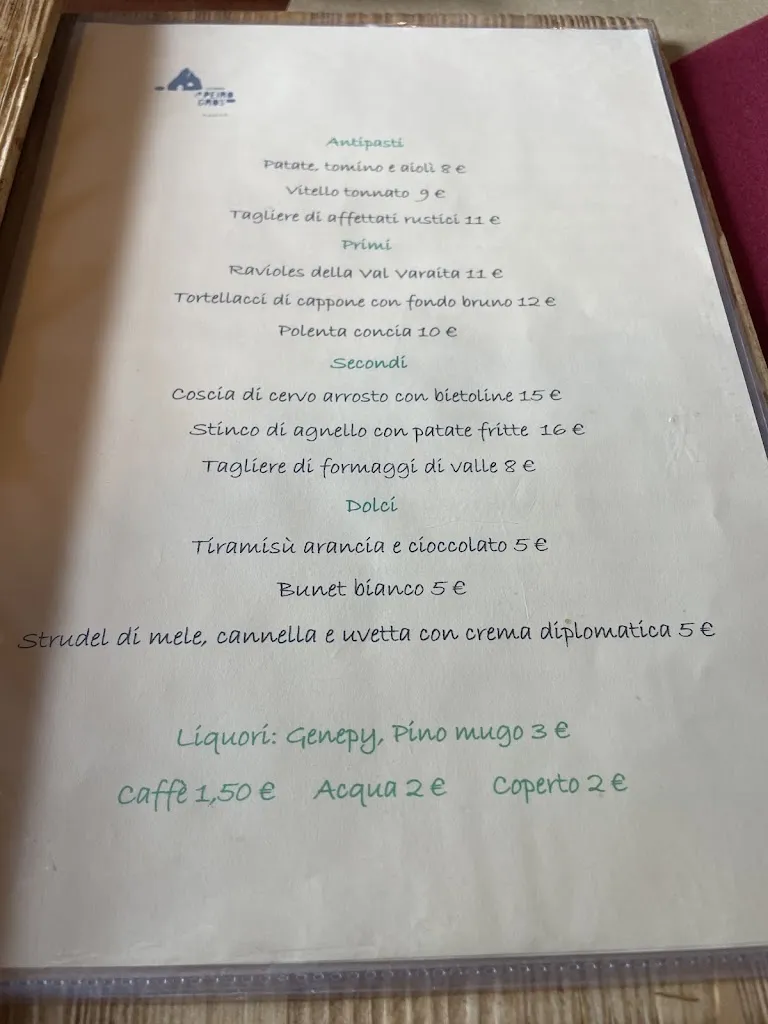 Menu_Locanda La Peiro Groso_Pontechianale_image_2