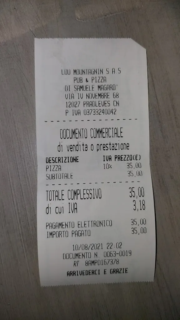 Debora Senatore_Lou Mountagnin - pizza e grigliata argentina_Pradleves_review