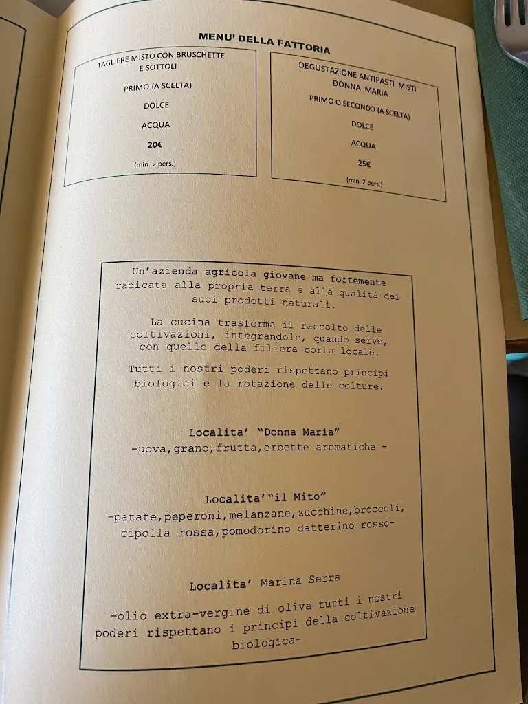 Menu_Ristorante Donna Maria_Depressa_image_1