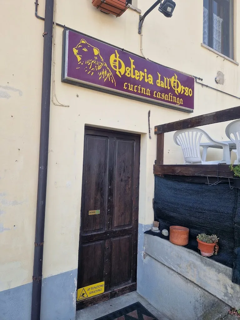 Osteria Dall'Orso restaurant in Prarostino