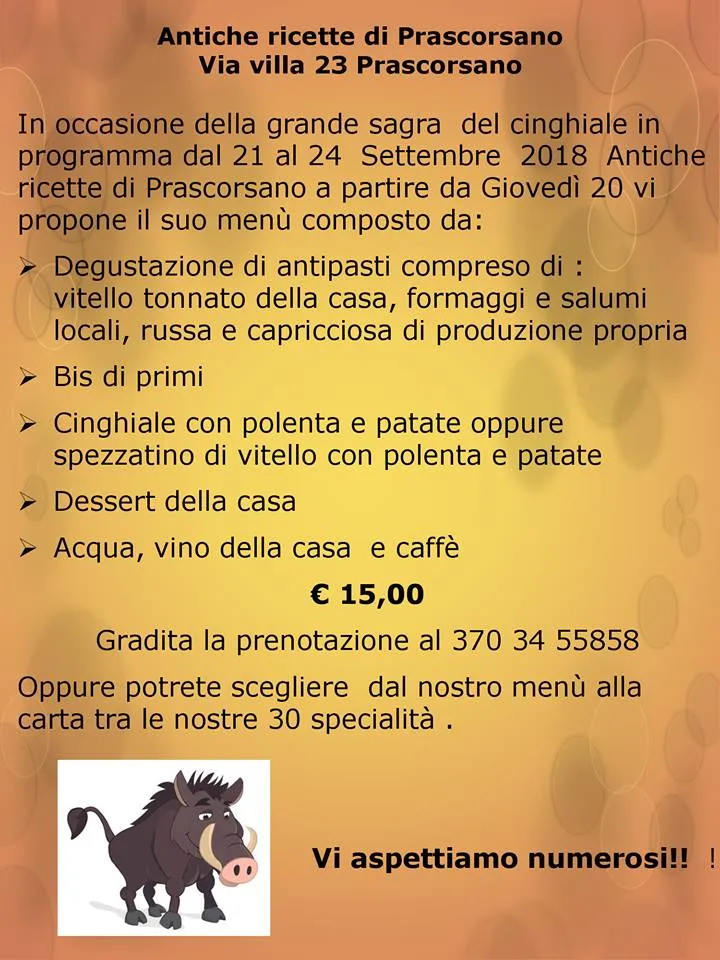Menu_Antiche Ricette di Prascorsano_Prascorsano_image_1