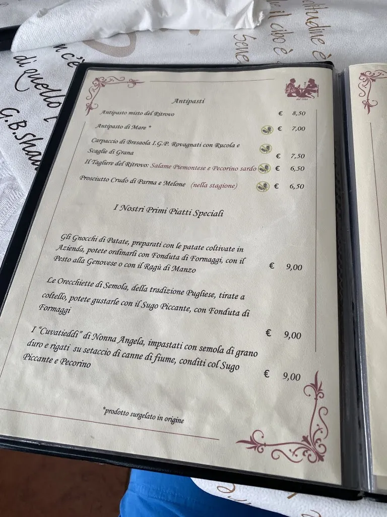 Menu_Il Ritrovo di Serio Antonio_Prasco_image_4