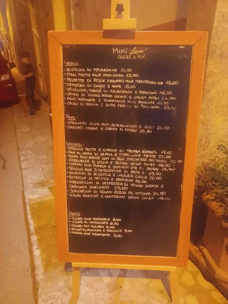 Menu_Bar Lemì - Cozze e Gin - Ippazio Turco Chef - Storico Bistrot di Pesce_Depressa_image_1