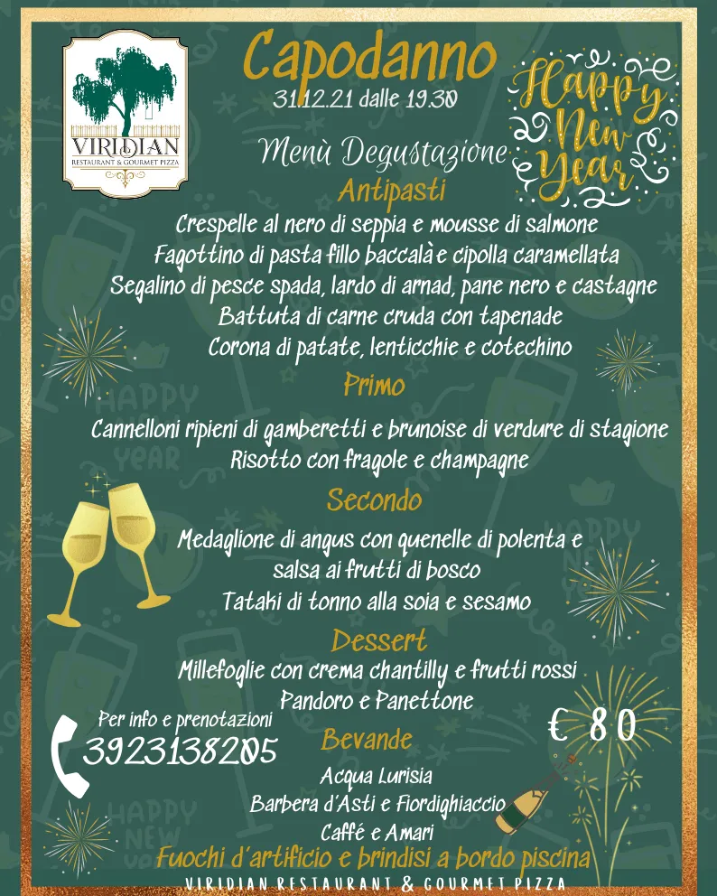 Menu_Viridian Restaurant & Gourmet Pizza_Quassolo_image_2