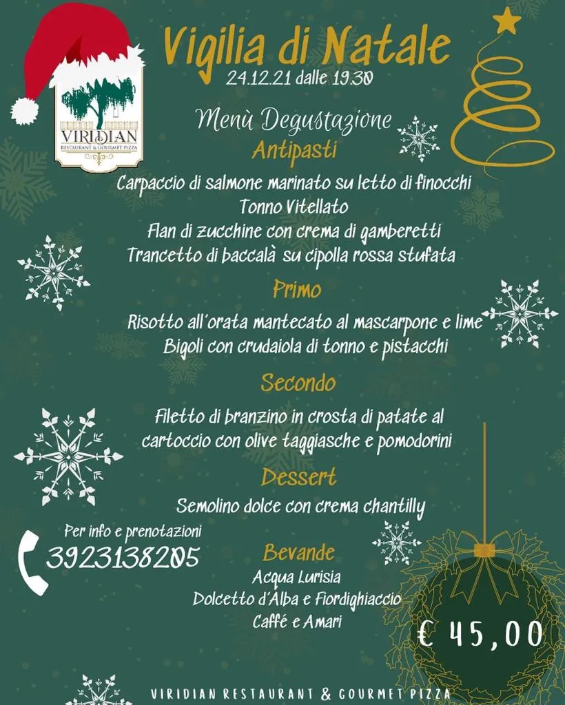 Menu_Viridian Restaurant & Gourmet Pizza_Quassolo_image_3