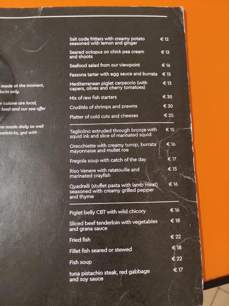 Menu_119 Restaurant & Wine Bar | Ristorante_Depressa_image_1