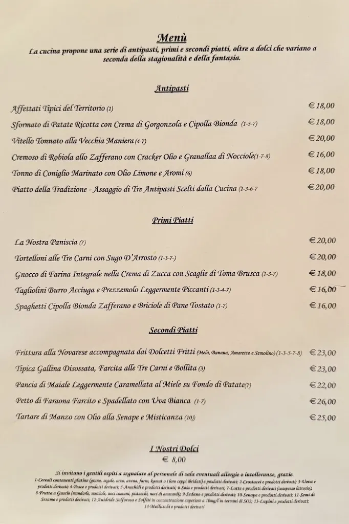 Menu_Impero_Provincia di Novara_image_1